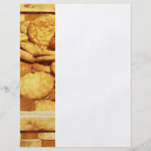 Galletas rápidas del jengibre en cesta tarjetas publicitarias