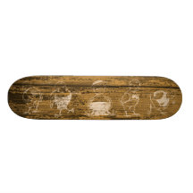 Gallinero de pollo patineta personalizada