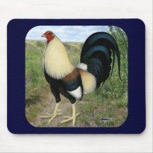 Gallo de pelea de la carretera nacional alfombrilla de ratón