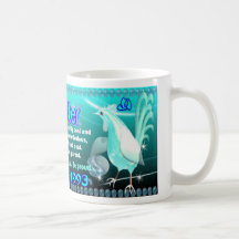 Gallo del agua del zodiaco de ValxArt llevado 1933 Tazas