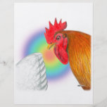 Gallo:  Ojo en el premio Flyer Personalizado
