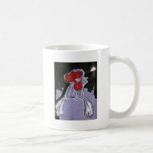 GALLO RECHONCHO TAZA DE CAFÉ