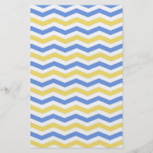 Galón azul y amarillo moderno, de moda, elegante tarjetón