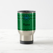 Galones conocidos personalizados del verde del can taza
