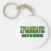 Gama querida verde de la mirada de XPG Llavero Personalizado