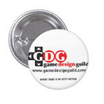 GameDesignGuild 1" botón Pins