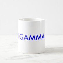 GAMMA PSI DE LA PHI TAZAS DE CAFÉ