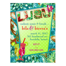 GANADOR DEL TBA - 311 - INVITACIÓN DE KILA LUAU TARJETAS POSTALES