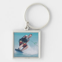 Gancho agarrador de la cola de Wakeboarding Llaveros