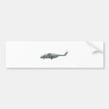 Gancho de la milipulgada Mi-6 Pegatina De Parachoque