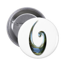 Gancho de pescados maorí - cromo pin