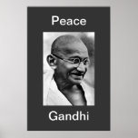 GANDHI DE LA PAZ POSTERS