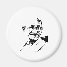 Gandhi Imán Para Frigorifico