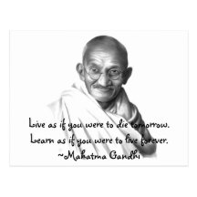 Gandhi Tarjetas Postales