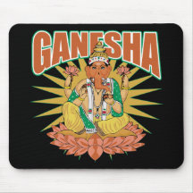 Ganesha hindú tapetes de ratones