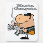 gángster del amo del gangsta del masta alfombrillas de raton