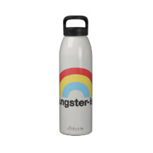 Gángster-ish Botella De Agua Reutilizable