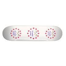 Ganó a mis estrellas hockey monopatin personalizado