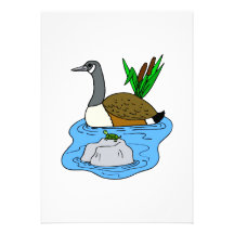 Ganso de Grady Invitaciones Personales