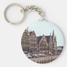 Gante, Bélgica Llavero Personalizado