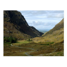 Gap de Dunloe, Killarney, Kerry, postales de Irlan