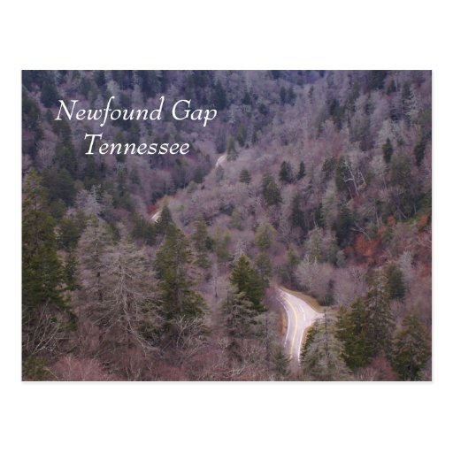 Gap Newfound, Tennessee Tarjeta Postal