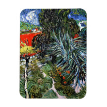 Garden del doctor Gachet en Auvers Imanes Flexibles