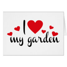 garden grußkarte