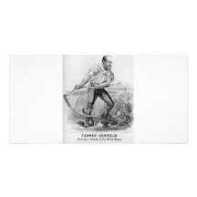 Garfield 1880 tarjeta fotográfica personalizada