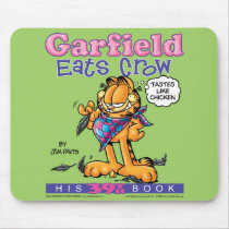 Garfield come el cuervo Mousepad alfombrillas de raton 