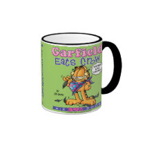 Garfield come la taza del cuervo tazas