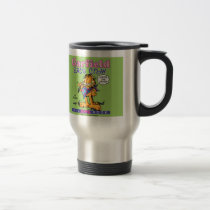 Garfield come la taza del viaje del cuervo tazas