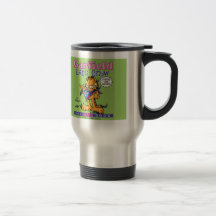 Garfield come la taza del viaje del cuervo