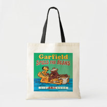 Garfield derrama la bolsa de asas de las habas bolsas