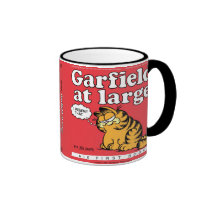 Garfield en la taza grande tazas