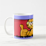 Garfield Logobox está de acuerdo conmigo la taza