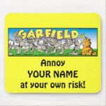 Garfield Logobox me molesta Mousepad Alfombrillas De Raton