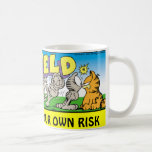 Garfield Logobox me molesta taza