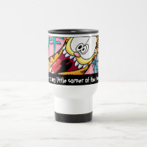Garfield Logobox poca taza de la esquina del viaje tazas