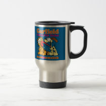 Garfield toma el suyo lame la taza del viaje tazas