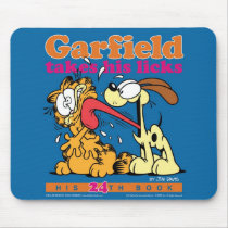 Garfield toma el suyo lame Mousepad alfombrillas de raton 