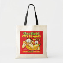 Garfield va la bolsa de asas de los plátanos bolsas