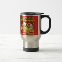 Garfield va taza del viaje de los plátanos tazas