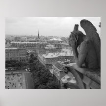Gargoyle 2 de Notre Dame Posters