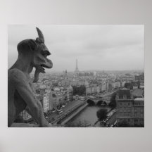 Gargoyle de Notre Dame Impresiones