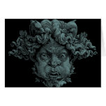 Gargoyle del agua - tarjeta de felicitación