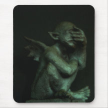 Gargoyle desanimado alfombrillas de ratones