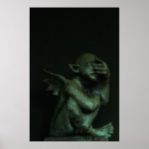 Gargoyle desanimado impresiones