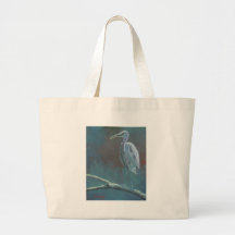 Garza de gran azul bolsas