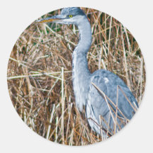 Garza Pegatina Redonda